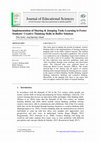 Research paper thumbnail of Implementation of Sharing Jumping Tasks Learning to Grow Students' Creative Thinking Skills in Buffer Solution