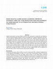 Research paper thumbnail of Does Digital Game-Based Learning Improve Student Time-On-Task Behavior and Engagement in Comparison to Alternative Instructional Strategies?