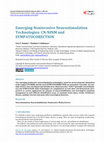 Research paper thumbnail of Emerging Noninvasive Neurostimulation Technologies: CN-NINM and SYMPATOCORECTION