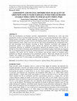 Research paper thumbnail of Assessment and Spatial Distribution of Quality of Groundwater in Mahi-Narmada Inter Stream Region Gujarat India Using Water Quality Index (Wqi)