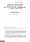 Research paper thumbnail of “Vastidão Dos Gentios Bárbaros”: Caminhos e Fronteiras Entre O Maranhão e O Brasil (1680-1700)