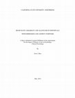 Research paper thumbnail of CALIFORNIA STATE UNIVERSITY, NORTHRIDGE HEART RATE VARIABILITY AND ALLOSTASIS IN INDIVIDUALS WITH DEPRESSION AND ANXIETY SYMPTOMS A thesis submitted in partial fulfillment of the requirements For the degree of Master of Arts in Psychology, Clinical Psychology By