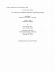 Research paper thumbnail of Schematic pitch coding: A new, more efficient method for measurement of infant-directed speech. Infant Behavior and Development