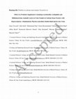 Research paper thumbnail of Effect of a Probiotic Supplement Containing Lactobacillus Acidophilus and Bifidobacterium Animalis Lactis on Urine Oxalate in Calcium Stone Formers with Hyperoxaluria: A Randomized, Placebo-controlled, Double-blind and In-vitro Trial