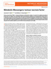 Research paper thumbnail of Metabolic Messengers: tumour necrosis factor