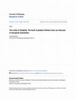 Research paper thumbnail of The Limits of Solidarity: The North Australian Workers Union as Advocate of Aboriginal Assimilation