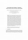 Research paper thumbnail of Towards Human Affect Modeling: A Comparative Analysis of Discrete Affect and Valence-Arousal Labeling