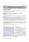 Research paper thumbnail of A preliminary study on the zooplankton composition of some lakes in the Western Black Sea Region (Turkey)