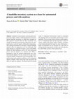 Research paper thumbnail of A landslide inventory system as a base for automated process and risk analyses