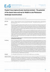 Research paper thumbnail of of the classic loess outcrop for Middle to Late Pleistocene