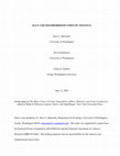 Research paper thumbnail of Race and Neighborhood Codes of Violence