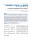 Research paper thumbnail of The Application of Irap Markers in the Breeding of Papaya (Carica Papaya L.)