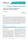 Research paper thumbnail of Adam Curle: Radical Peacemaker and Pioneer of Peace Studies