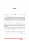 Research paper thumbnail of Un ringraziamento a Eugenia Casini Ropa e qualche proposito per il futuro di «Danza e ricerca»