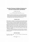 Research paper thumbnail of Penalized Maximum Likelihood Estimation for Univariate Normal Mixture Distributions