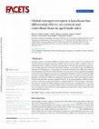 Research paper thumbnail of Global estrogen receptor-α knockout has differential effects on cortical and cancellous bone in aged male mice