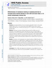 Research paper thumbnail of Effectiveness of resistance training or jumping-exercise to increase bone mineral density in men with low bone mass: A 12-month randomized, clinical trial