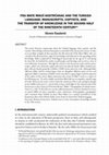 Research paper thumbnail of Fra Mate Mikić-Kostrčanac and the Turkish Language: Manuscripts, Copyists, and the Transfer of Knowledge in the Second Half of the Nineteenth Century