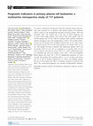 Research paper thumbnail of Prognostic indicators in primary plasma cell leukaemia: a multicentre retrospective study of 117 patients