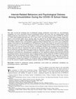 Research paper thumbnail of Internet-Related Behaviors and Psychological Distress Among Schoolchildren During the COVID-19 School Hiatus