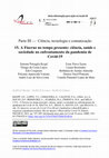 Research paper thumbnail of A Fiocruz no tempo presente: ciência, saúde e sociedade no enfrentamento da pandemia de Covid-19