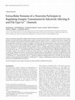 Research paper thumbnail of Extracellular domains of alpha-neurexins participate in regulating synaptic transmission by selectively affecting N- and P/Q-type Ca2+ channels