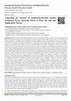 Research paper thumbnail of Unpacking the Paradox of Student-Involvement Quality Promotion Nexus: Knowing Where to Draw the Line and Implications Thereof