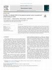 Research paper thumbnail of No Effect of cathodal tDCS of the posterior parietal cortex on parafoveal preprocessing of words