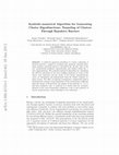 Research paper thumbnail of Symbolic-numerical Algorithm for Generating Cluster Eigenfunctions: Tunneling of Clusters Through Repulsive Barriers