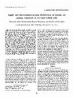 Research paper thumbnail of Light-and electronmicroscopic distribution of taurine, an organic osmolyte, in rat renal tubule cells