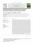 Research paper thumbnail of Dissolved phosphorus concentrations and sediment interactions in effluent–dominated Ozark streams