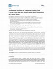 Research paper thumbnail of Swimming Abilities of Temperate Pelagic Fish Larvae Prove that they May Control their Dispersion in Coastal Areas