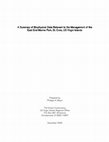 Research paper thumbnail of A summary of biophysical data relevant to the management of the East End Marine Park, St. Croix, US Virgin Islands