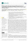 Research paper thumbnail of In Vitro and In Silico Screening and Characterization of Antimicrobial Napin Bioactive Protein in Brassica juncea and Moringa oleifera