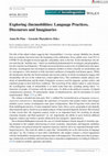 Research paper thumbnail of Exploring (im)mobilities: Language practices, discourses and imaginaries