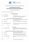 Research paper thumbnail of "From Extraction To Re-Use: The Economics Of Construction Resources"