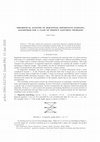 Research paper thumbnail of Theoretical Analysis of Sequential Importance Sampling Algorithms for a Class of Perfect Matching Problems