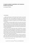 Research paper thumbnail of Asylum seekers’ exploitation and resistance. Evidence from Sicily