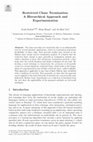 Research paper thumbnail of Restricted Chase Termination: A Hierarchical Approach and Experimentation