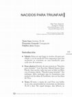 Research paper thumbnail of Nacidos para triunfar