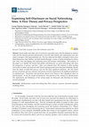 Research paper thumbnail of Examining Self-Disclosure on Social Networking Sites: A Flow Theory and Privacy Perspective