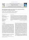 Research paper thumbnail of High performance hybrid near-infrared LEDs using benzenedithiol cross-linked PbS colloidal nanocrystals