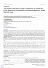 Research paper thumbnail of The Impact of the Online COVID-19 Infodemic on French Red Cross Actors' Field Engagement and Protective Behaviors: Mixed Methods Study