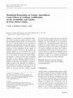 Research paper thumbnail of Heathland Restoration on Former Agricultural Land: Effects of Artificial Acidification on the Availability and Uptake of Toxic Metal Cations