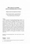 Research paper thumbnail of Wettability of Hybrid Chitosan/Phospholipid Coatings