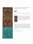 Research paper thumbnail of "The Mobility of Persian Artefacts: The Sanguszko Carpet in Motion", British Institute of Persian Studies (BIPS) Seminar, Wednesday 20 July 2022.