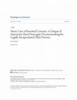 Research paper thumbnail of Perspectives on Cruzan: the sirens' lure of invented consent -- a critique of autonomy-based surrogate decisionmaking for legally-incapacitated older persons