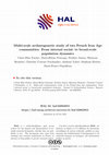 Research paper thumbnail of Multi-scale archaeogenetic study of two French Iron Age communities: From internal social- to broad-scale population dynamics