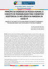 Research paper thumbnail of Princípio da dignidade da pessoa humana, o conceito de miserabilidade para o benefício assistencial e a influência da pandemia da COVID-19