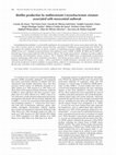 Research paper thumbnail of Biofilm production by multiresistant Corynebacterium striatum associated with nosocomial outbreak